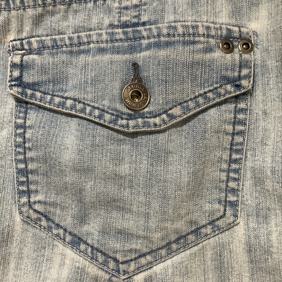 Jean skirt with shorts - Picture 7 of 12